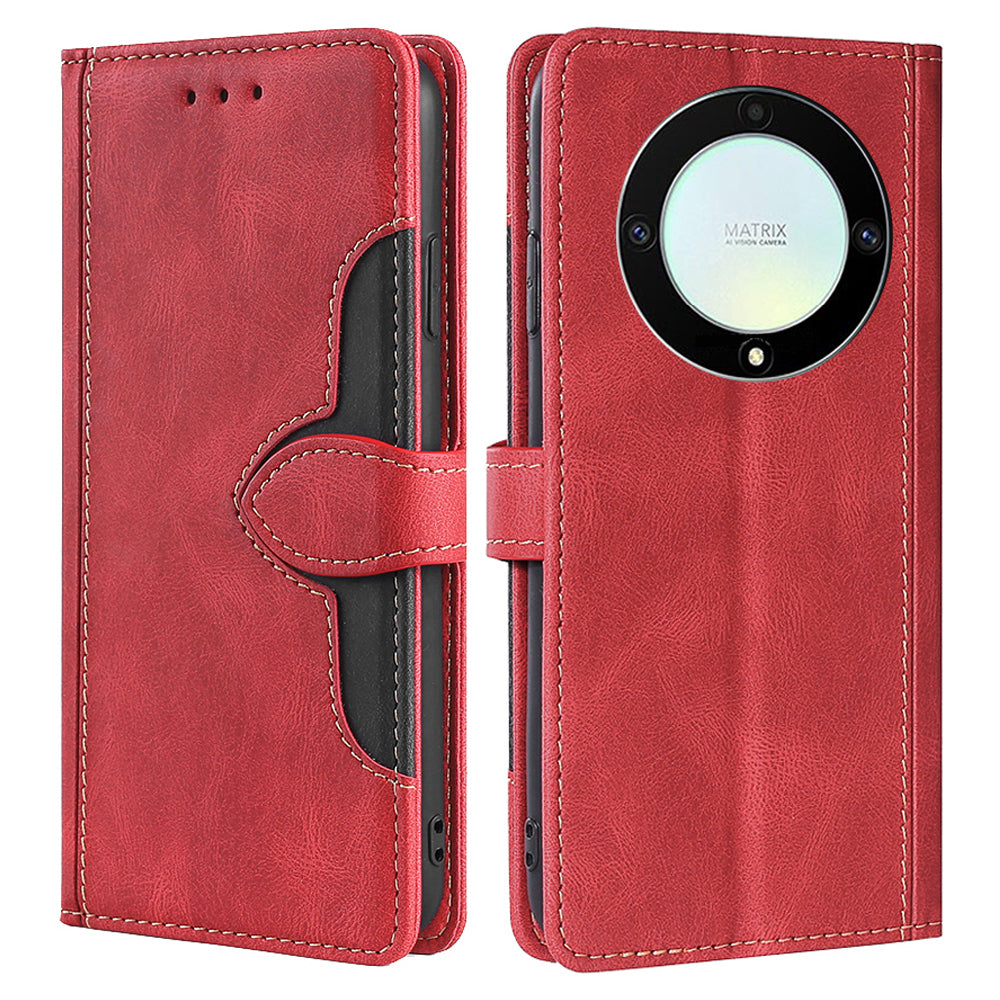 For Honor X40 5G Shockproof Phone Stand Cover Straw Hat Design PU Leather Wallet Case For Honor X40 5G Shockproof Phone Stand Cover Straw Hat Design PU Leather Wallet Case